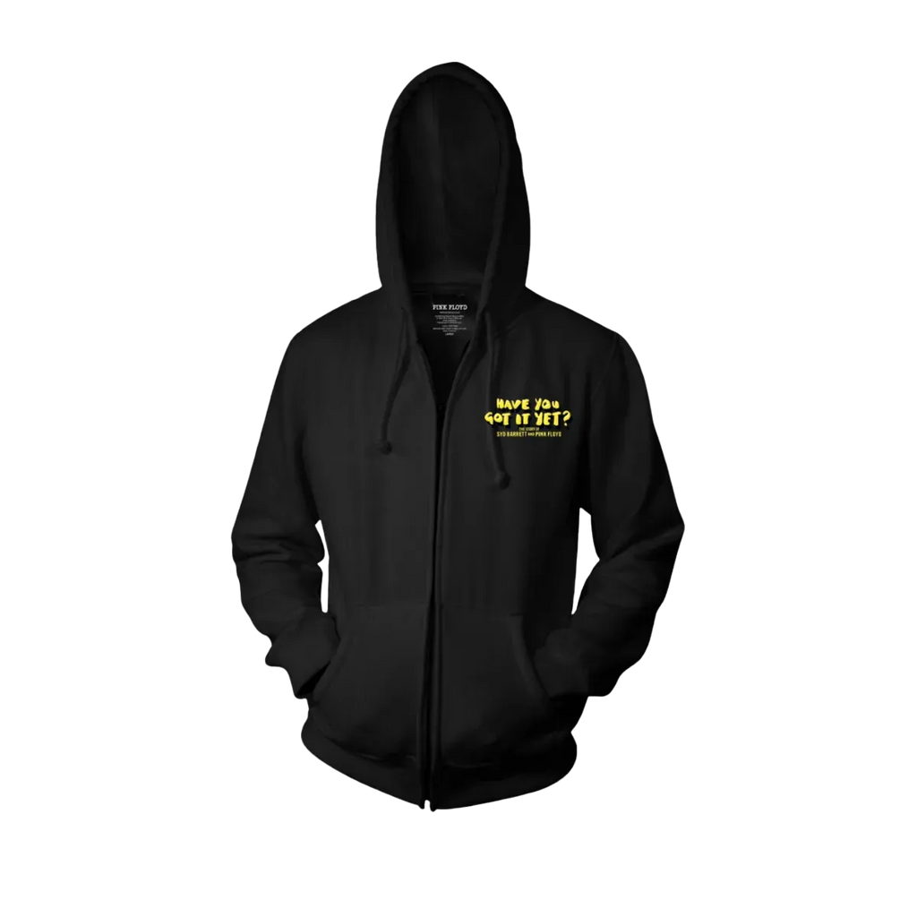 Syd Barrett Have You Got It Yet? Black Zip Hoodie